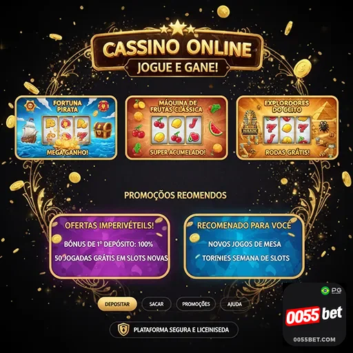 Jogador recebendo bônus de boas-vindas no casino online